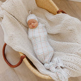 Knit Swaddle Blanket - Madelyn