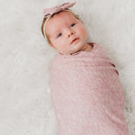 Knit Swaddle Blanket - Maeve