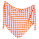 Knit Swaddle Blanket - Mickey Mouse Check