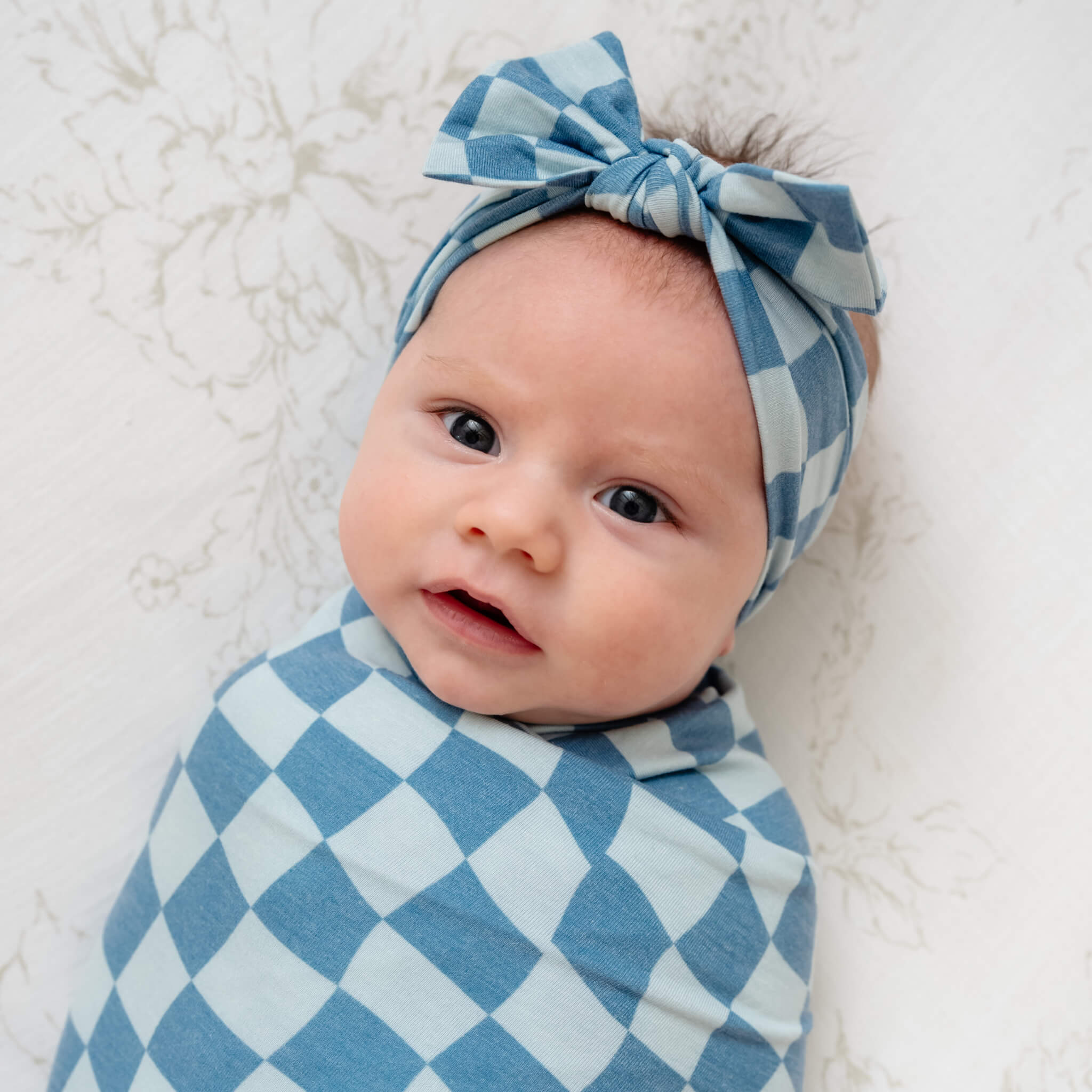 Knit Swaddle Blanket - Miles