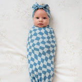 Knit Swaddle Blanket - Miles