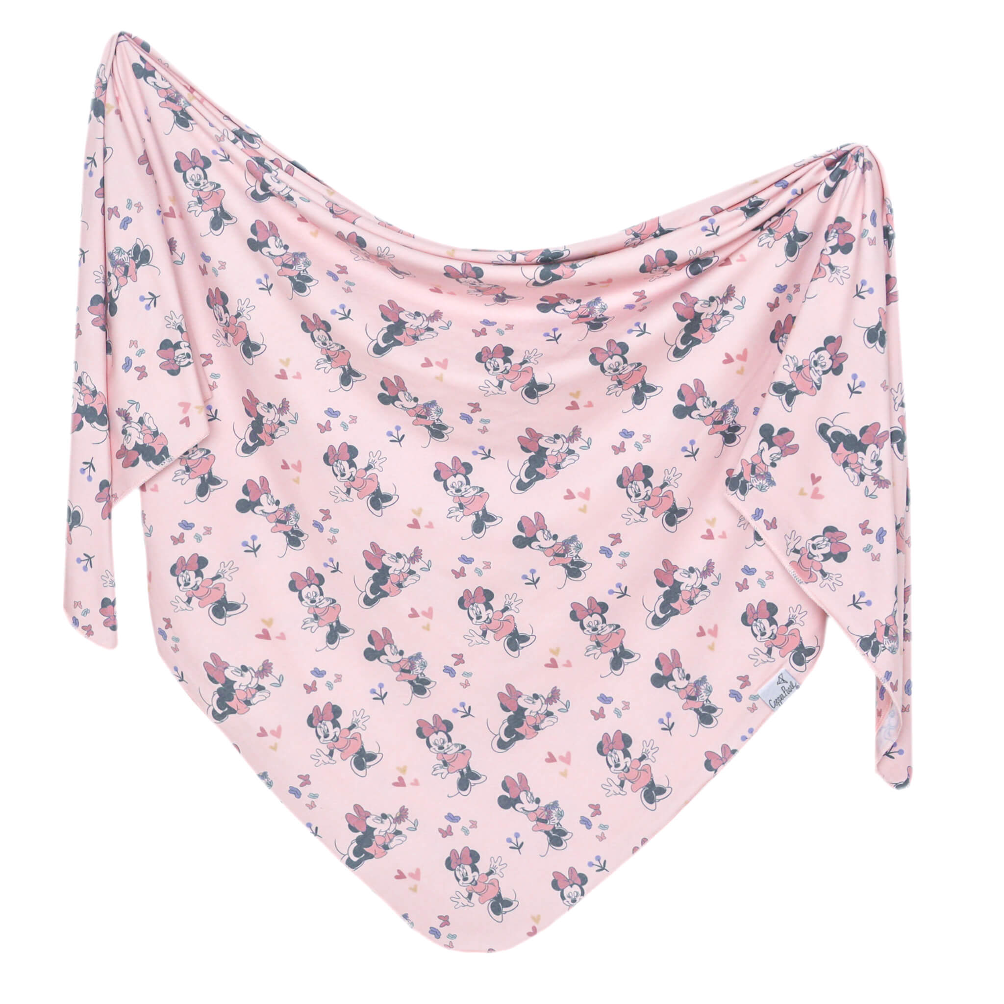 Knit Swaddle Blanket - Minnie Mouse