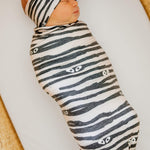 Knit Swaddle Blanket - Mummy