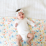 Knit Swaddle Blanket - Nautical