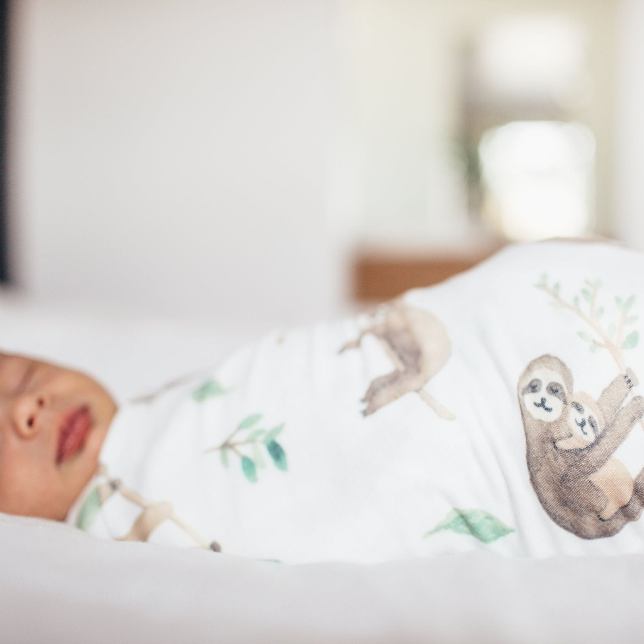 Knit Swaddle Blanket - Noah