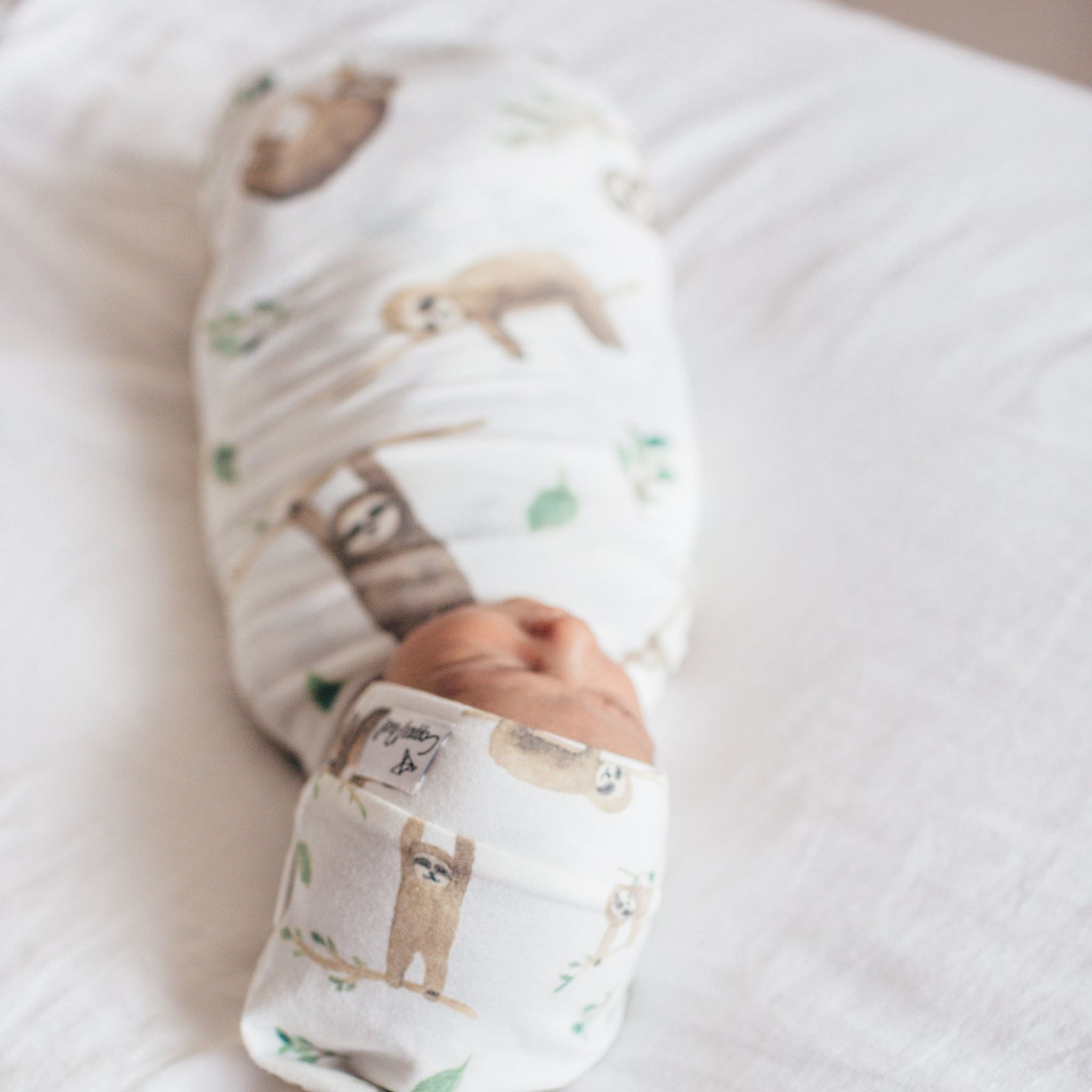 Knit Swaddle Blanket - Noah