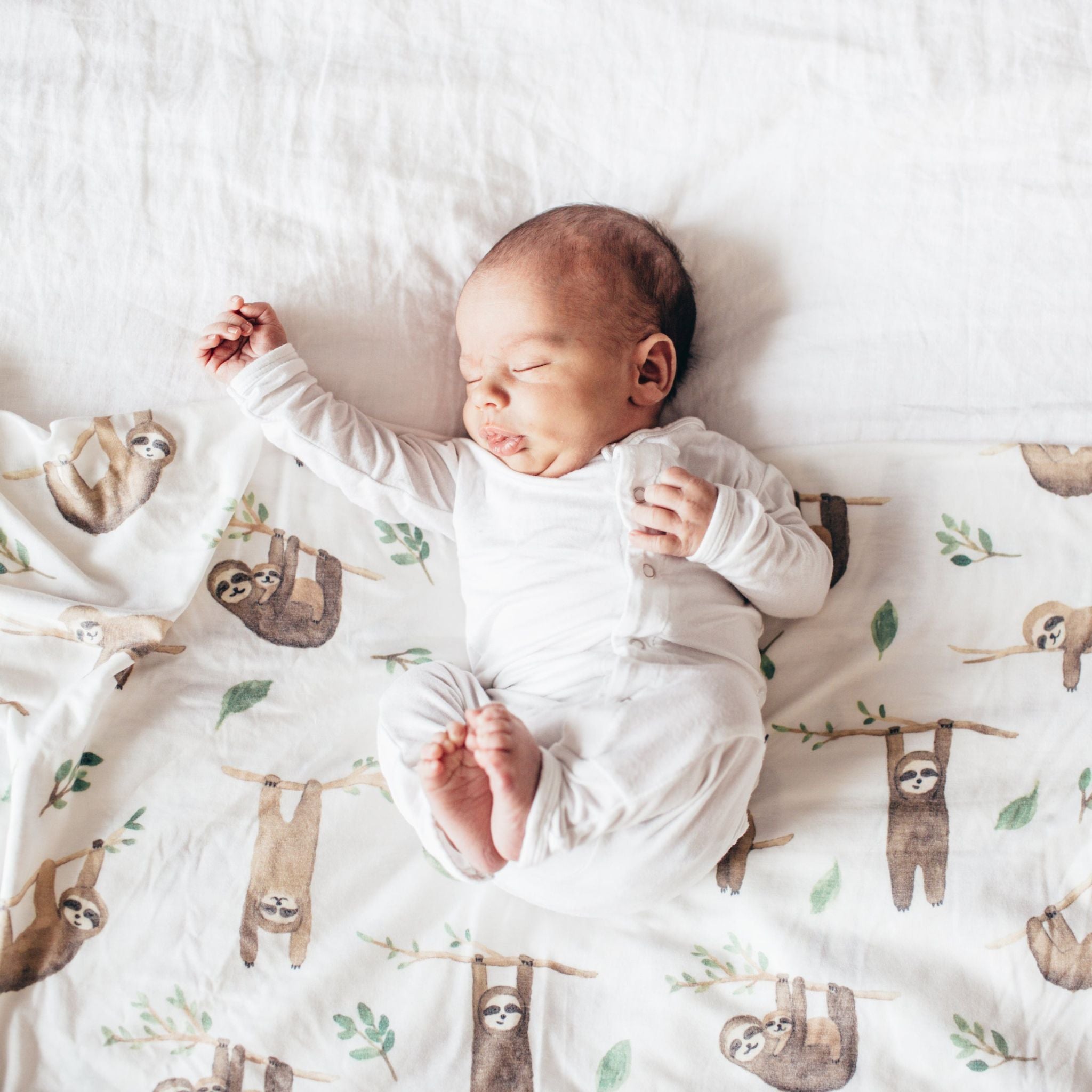 Knit Swaddle Blanket - Noah
