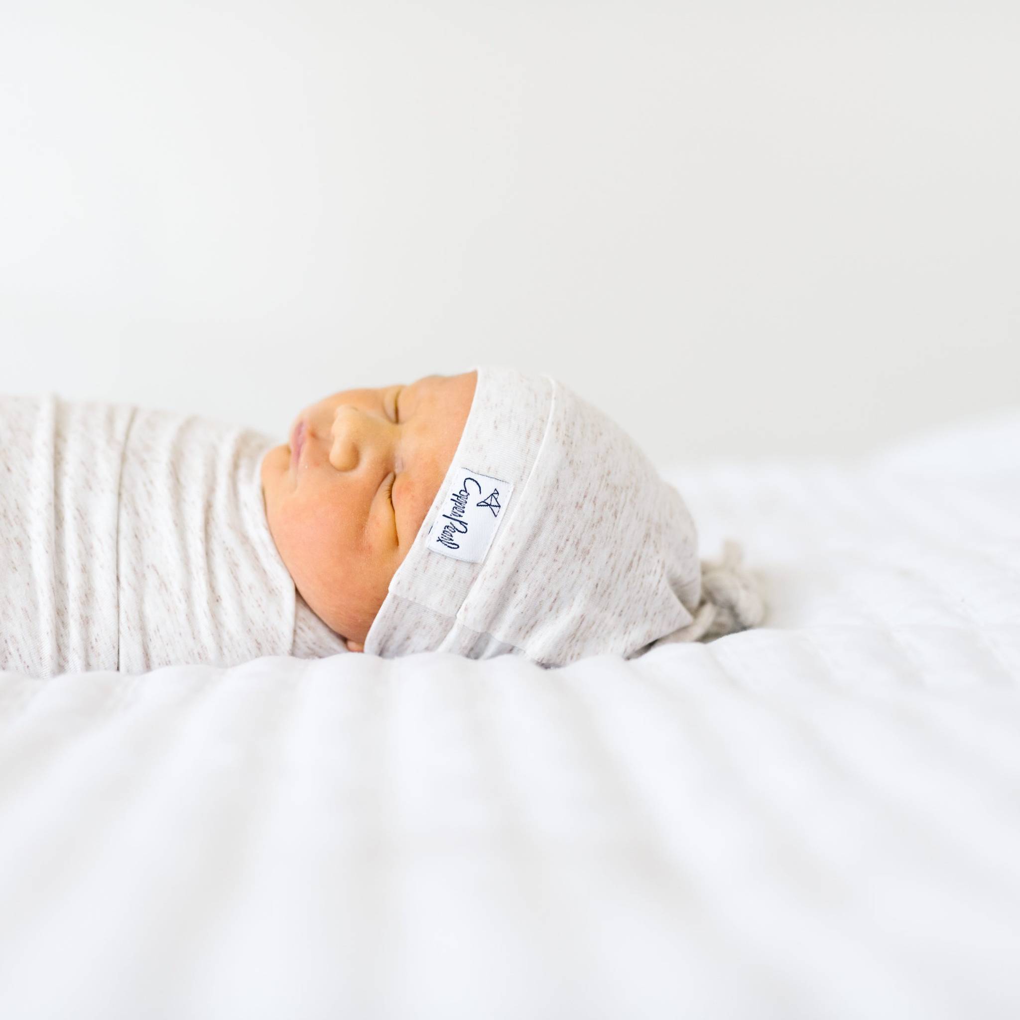 Knit Swaddle Blanket - Oat