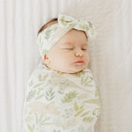 Knit Swaddle Blanket - Rex