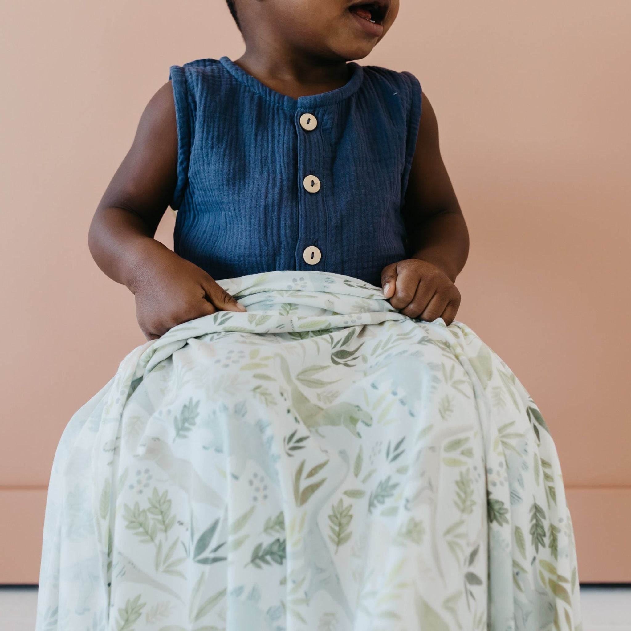 Knit Swaddle Blanket - Rex
