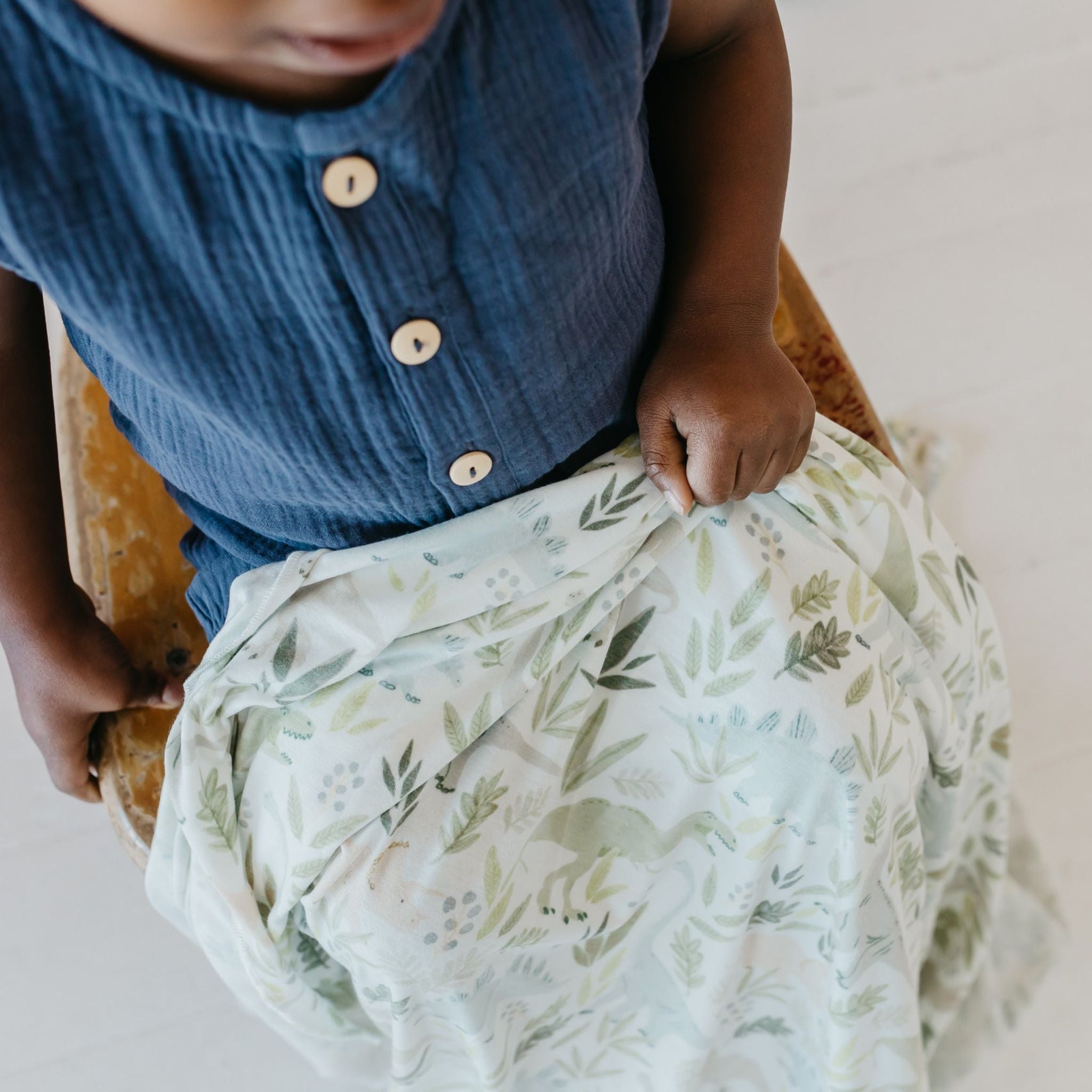 Knit Swaddle Blanket - Rex