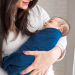 Knit Swaddle Blanket - River