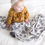Knit Swaddle Blanket - Rowan