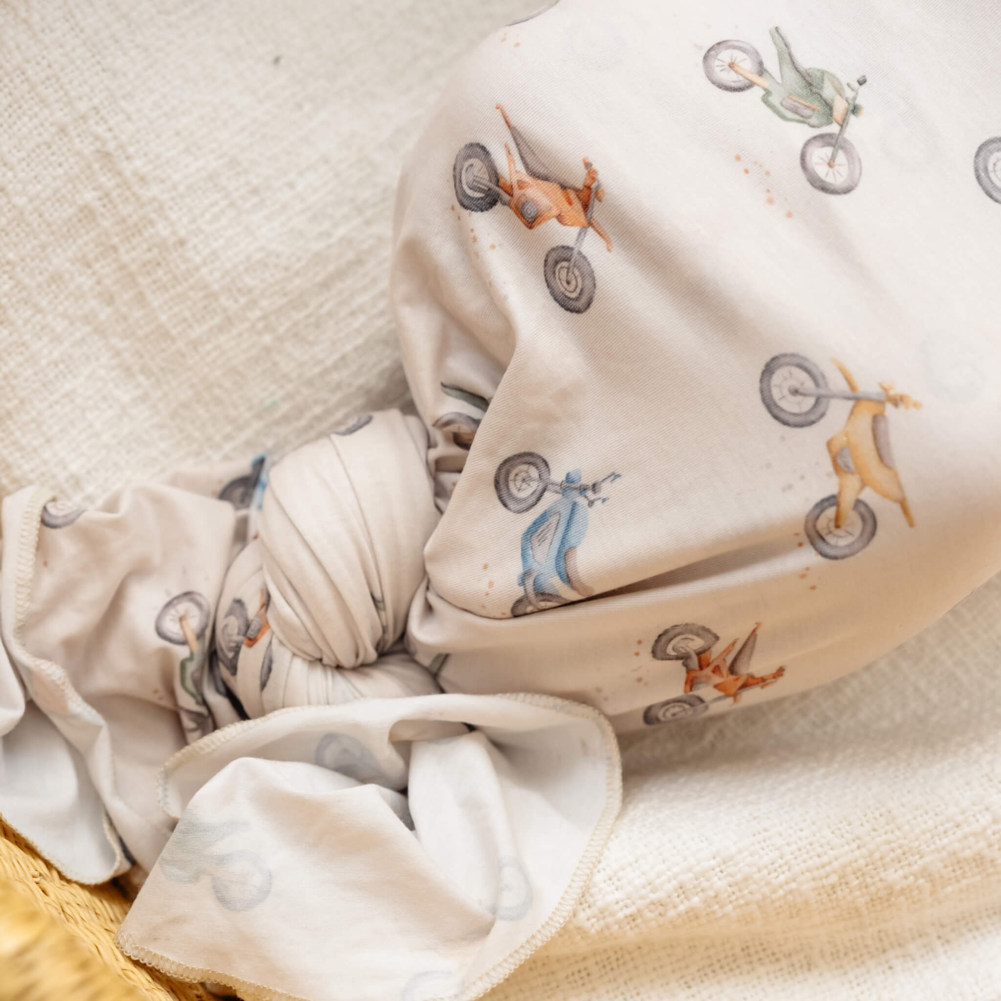 Knit Swaddle Blanket - Ryder