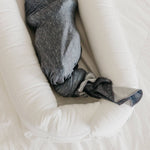 Knit Swaddle Blanket - Slate