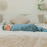 Knit Swaddle Blanket - Starships