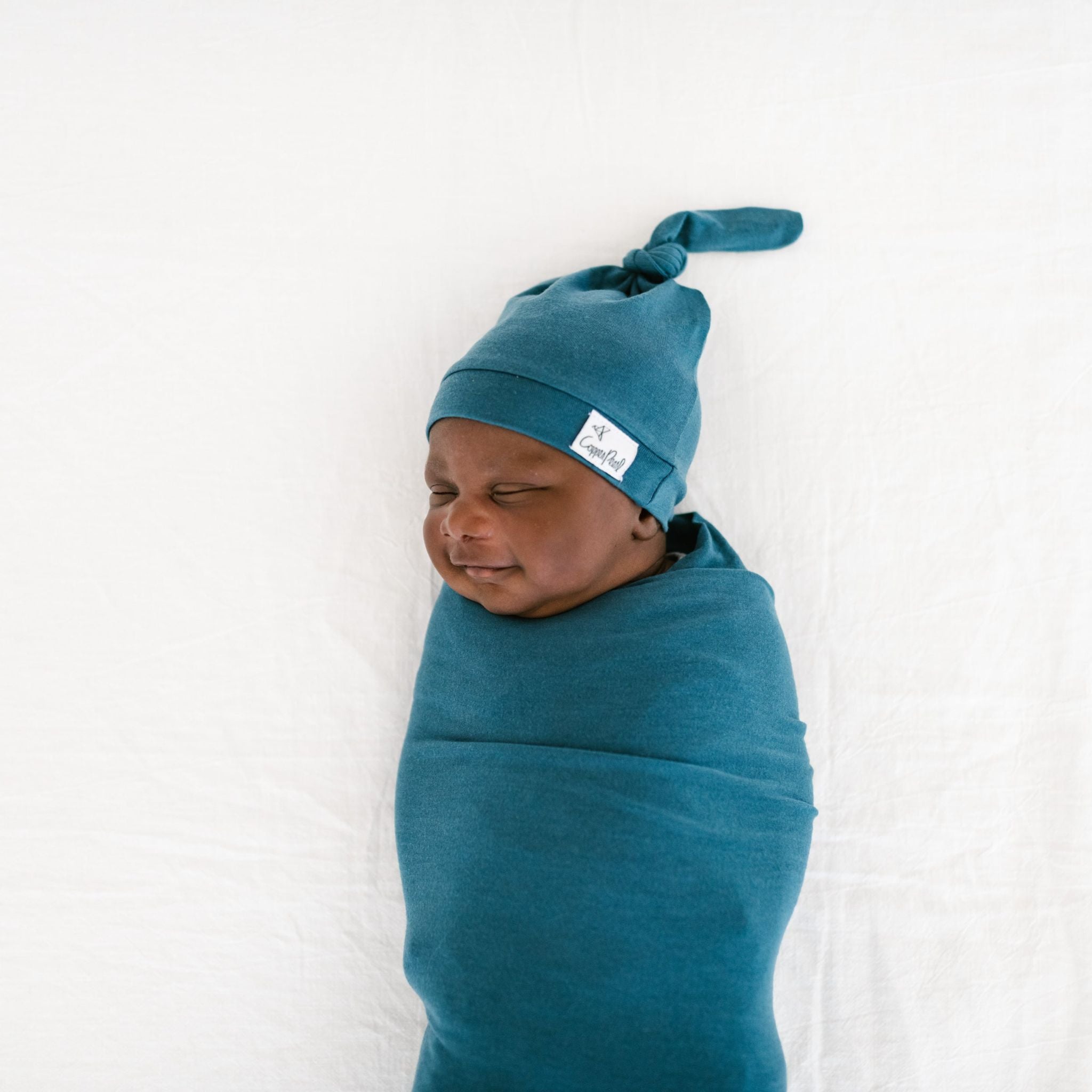 Knit Swaddle Blanket - Steel