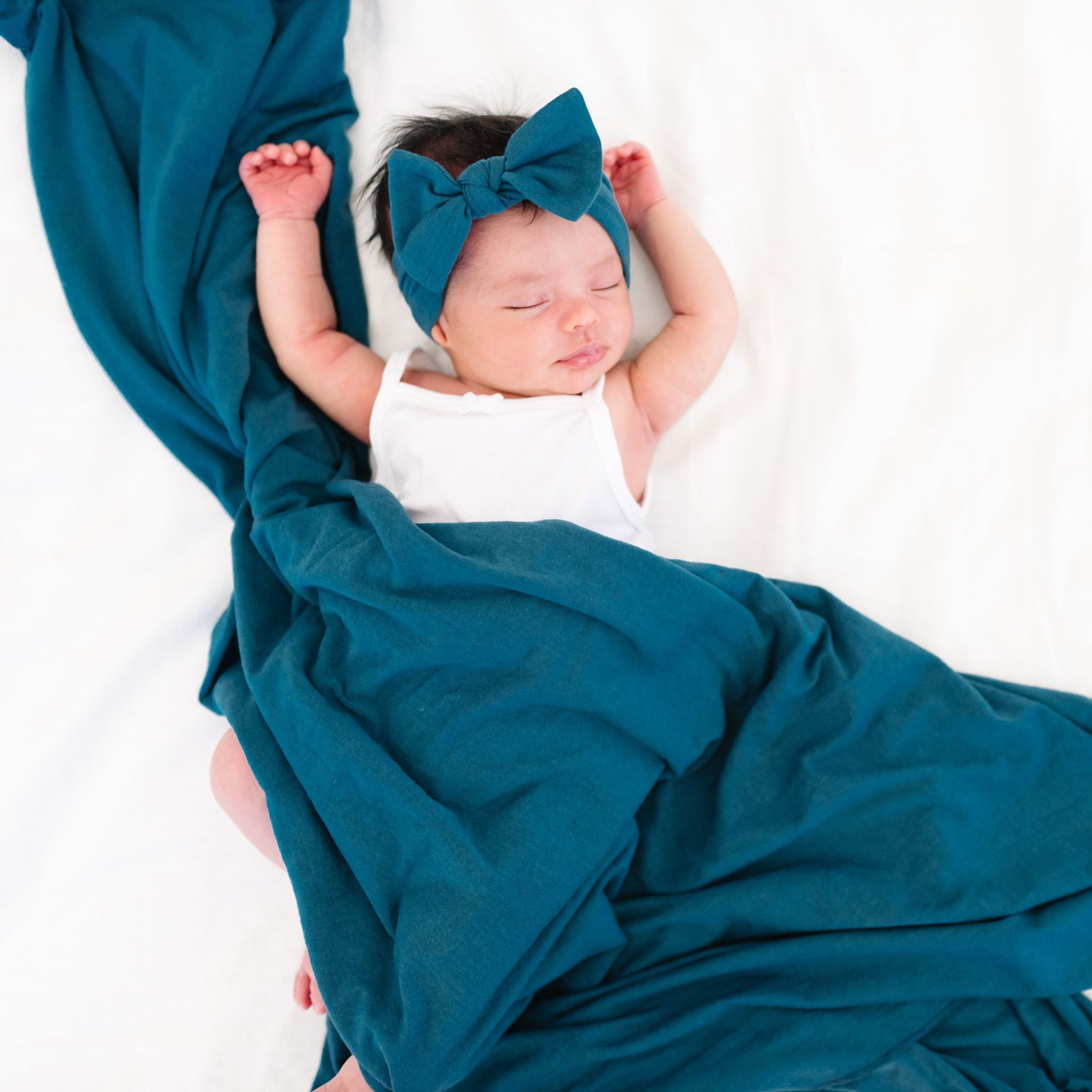 Knit Swaddle Blanket - Steel