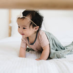 Knit Swaddle Blanket - Stone