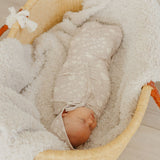 Knit Swaddle Blanket - Tracker