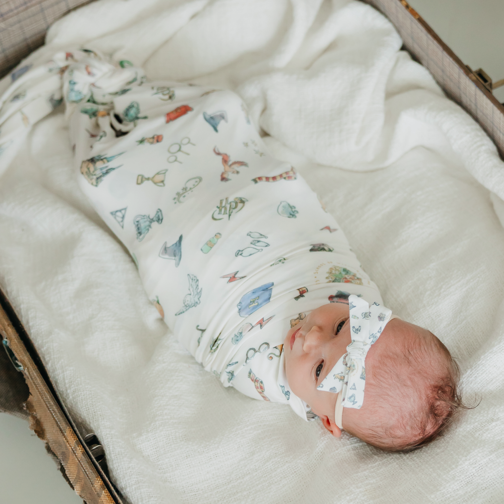 Knit Swaddle Blanket - Wizarding World™