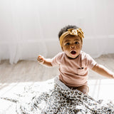 Knit Swaddle Blanket - Zara