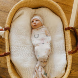 Knit Swaddle Blanket - Cheyenne