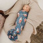 Bamboo Swaddle - Santa Claus