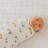 Knit Swaddle Blanket - Speedster