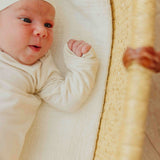 Newborn Knotted Gown - Cru