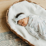 Newborn Knotted Gown - Arctic Wonder