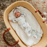 Newborn Knotted Gown - Boone
