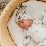 Newborn Knotted Gown - Boone