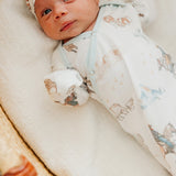 Newborn Knotted Gown - Boone