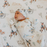 Newborn Knotted Gown - Boone