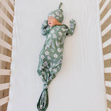Newborn Knotted Gown - Kick Off