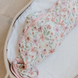 Newborn Knotted Gown - Natalie