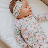 Newborn Knotted Gown - Natalie