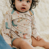 Long Sleeve Bodysuit - Cheyenne