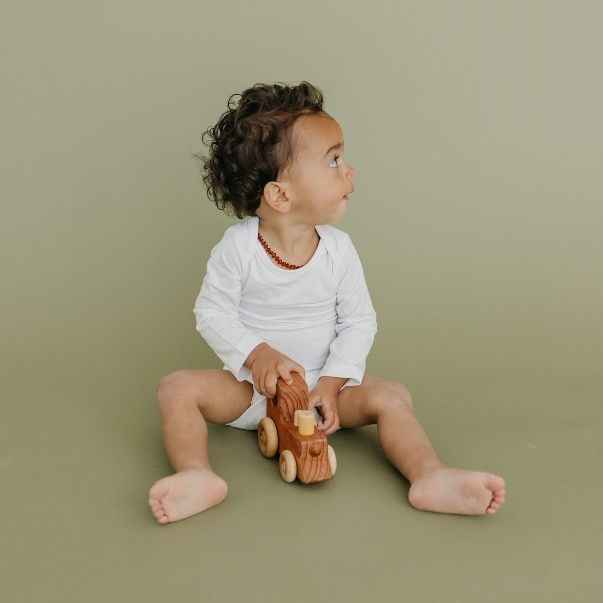 Long Sleeve Bodysuit - Dove