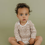 Long Sleeve Bodysuit - Fawn