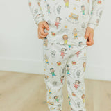 2pc Long Sleeve Pajama Set - CoComelon Friends