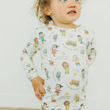 2pc Long Sleeve Pajama Set - CoComelon Friends