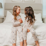 2pc Long Sleeve Pajama Set - Penguins