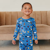 Bamboo 2pc Long Sleeve Pajama Set - Policemen