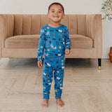 Bamboo 2pc Long Sleeve Pajama Set - Policemen