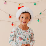 2pc Long Sleeve Pajama Set - Snowy Slopes