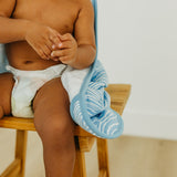 Premium Baby Knit Hooded Towel - Surf