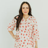 Women's Everyday Robe - Strawberry
