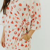 Women's Everyday Robe - Strawberry